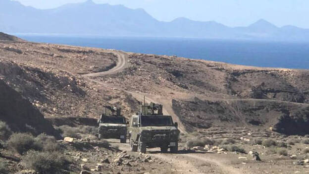 Condenan a un sargento por insultar a su tropa en unas maniobras en Canarias